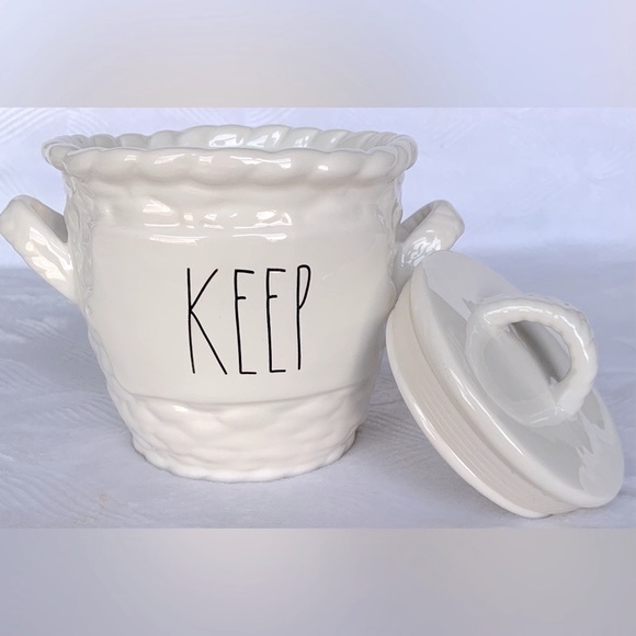 Rae Dunn KEEP canister - Picture 4 of 8